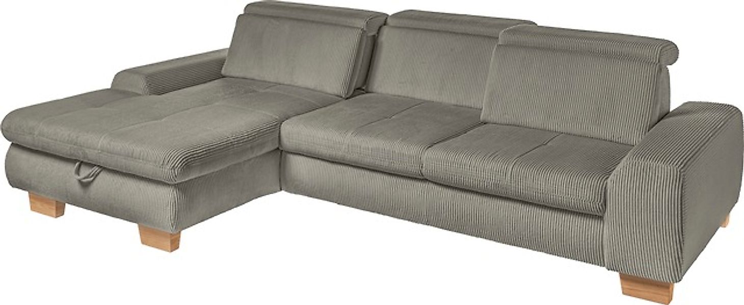 set one by Musterring Ecksofa »SO 3400 Sitzhöhe 47cm oder 49cm, Sitztiefe v günstig online kaufen