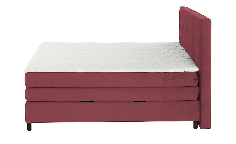 uno Boxspringbett  Wind ¦ rot ¦ Maße (cm): B: 180 H: 152 Betten > Komfortbe günstig online kaufen