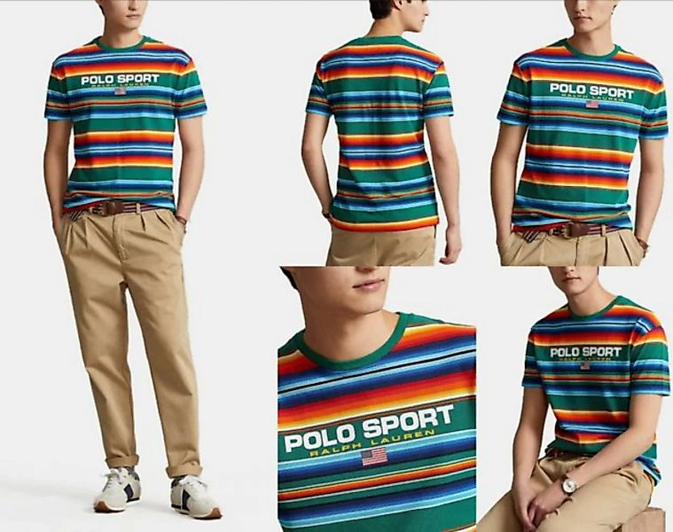 Ralph Lauren T-Shirt POLO RALPH LAUREN DESERT AWNING STRIPE FOREST TEE T-Sh günstig online kaufen