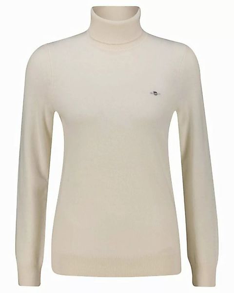 Gant Strickpullover Damen Rollkragenpullover mit Wolle (1-tlg) günstig online kaufen