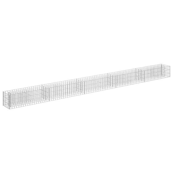 vidaXL Gabionen-Hochbeet Stahl 450x30x30 cm 596726 günstig online kaufen