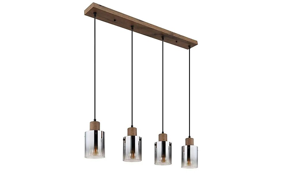 Globo Lighting Pendelleuchte   ¦ holzfarben ¦ Maße (cm): B: 105 H: 120 Lamp günstig online kaufen