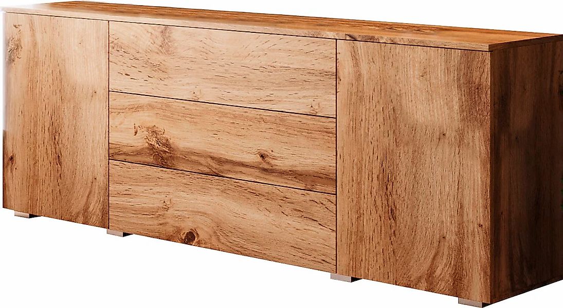 INOSIGN Sideboard "PARIS", (1 St.), Moderne 150cm breite grifflose Kommode, günstig online kaufen