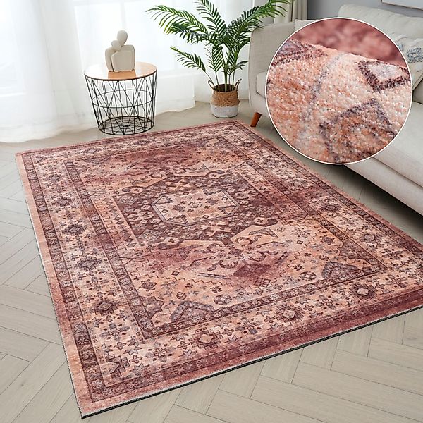 my home Teppich Abbas, Druckteppich, orientalisches günstig online kaufen