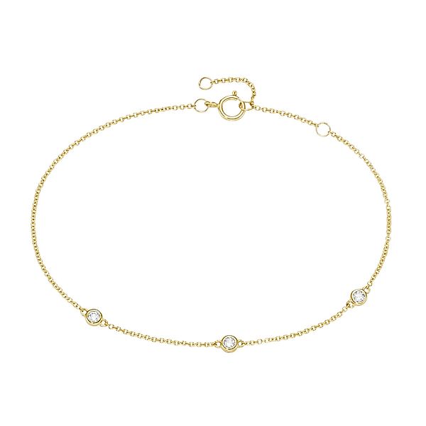 Luigi Merano Armband mit 3 funkelnden günstig online kaufen