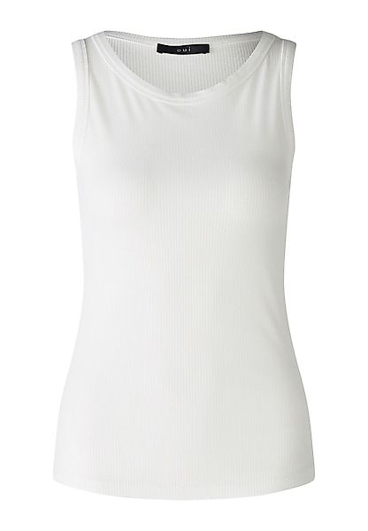 Oui Trägertop FILIZ Top elastische Viskoserippe günstig online kaufen