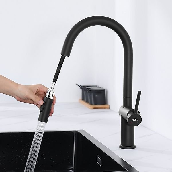 Auralum Max Küchenarmatur 360° Spültischarmatur Wasserhahn günstig online kaufen