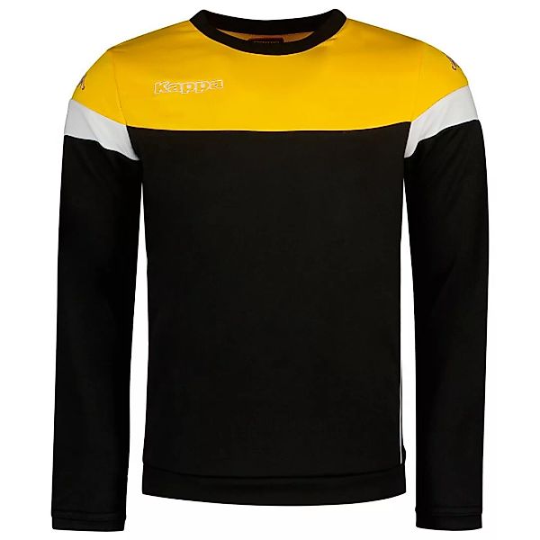 Kappa Lido Sweatshirt 3XL Black / Yellow günstig online kaufen