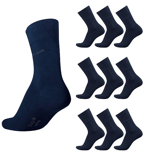 bugatti Socken bugatti Herren Socken Basic navy blau 9er Pack Strümpfe buga günstig online kaufen