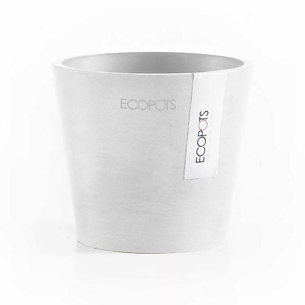 ECOPOTS Blumentopf "Amsterdam Mini 10,5 Weiß", für den Innenbereich günstig online kaufen