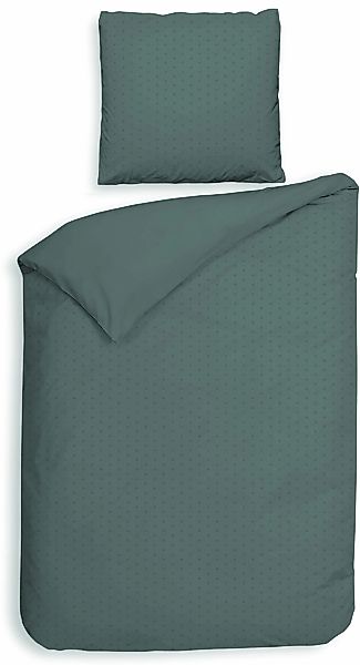 Heckett & Lane Bettwäsche "Punto" 2 Stk. gepunktet, 100% Baumwolle ab 135x2 günstig online kaufen