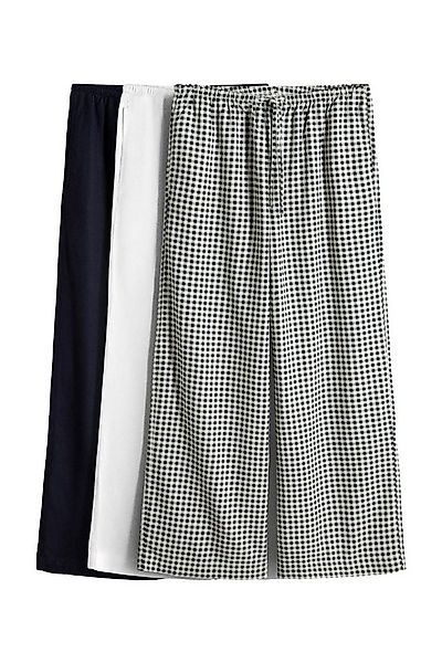 The Set Palazzohose The Set Hosen mit weitem Bein, 3er-Pack (3-tlg) günstig online kaufen