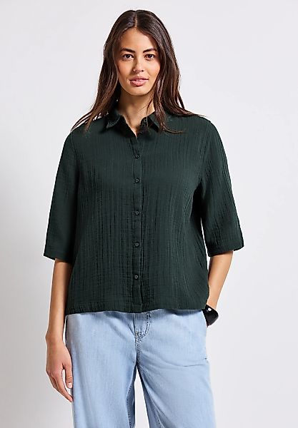 STREET ONE Hemdbluse, mit Knopfleiste günstig online kaufen