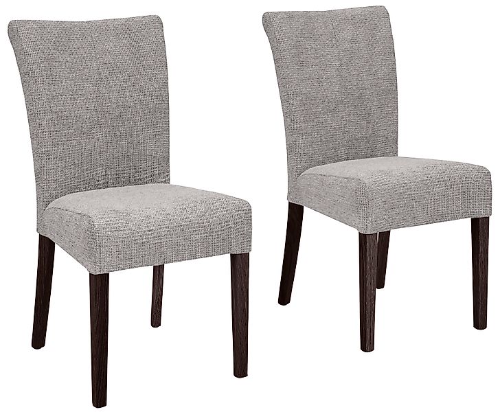 Home affaire Esszimmerstuhl »Queen« (Set) 2 Stk. Softstruktur Beine aus mas günstig online kaufen