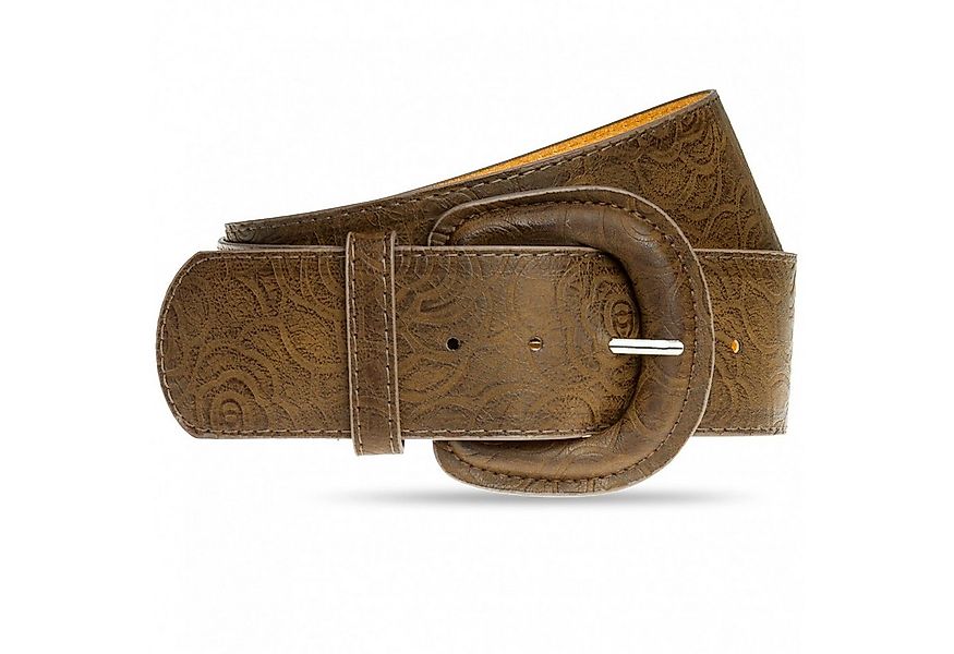 Caspar Taillengürtel Caspar GU295 breiter Damen Taillengürtel mit großer Sc günstig online kaufen