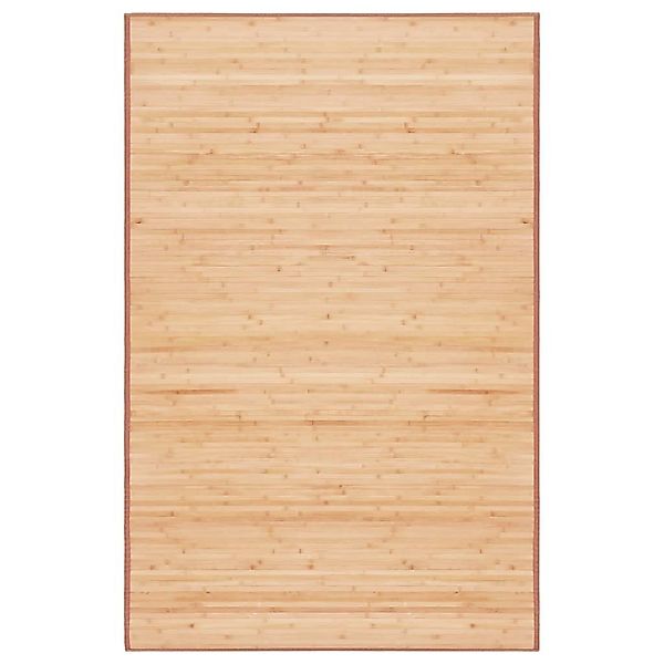 furnicato Teppich Bambus 100x160 cm Braun günstig online kaufen