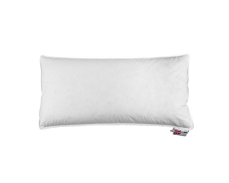 Homescapes Gänsedaunenkopfkissen Extraweiches Daunenkissen 80 x 40 cm 100% günstig online kaufen