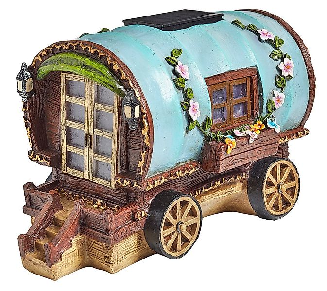 Smart Garden Dekolicht Solar-Gartenlicht Feenhaus 25 cm - Elfenhaus Wohnwag günstig online kaufen