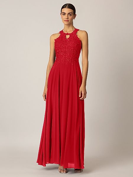 Apart Abendkleid aus einer Plastischen Spitze günstig online kaufen