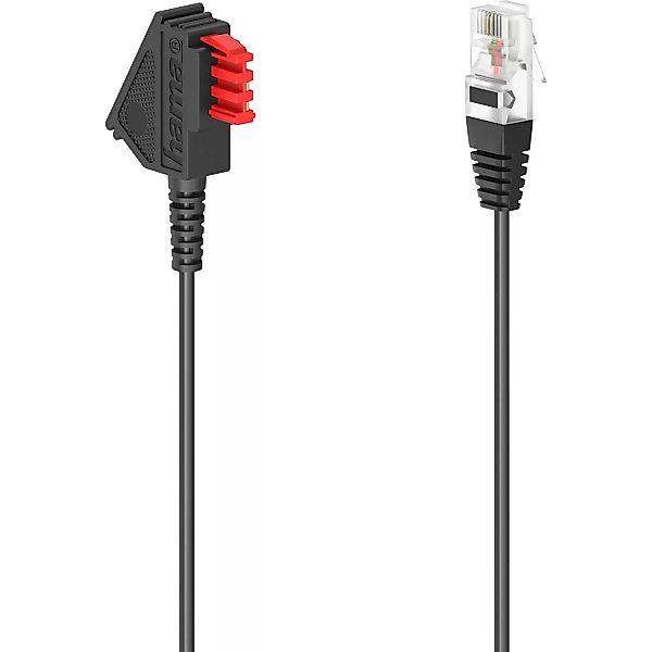 DSL-Box-Kabel TAE-F-Stecker/Modular-Stecker 8p2c Schwarz 10 m günstig online kaufen