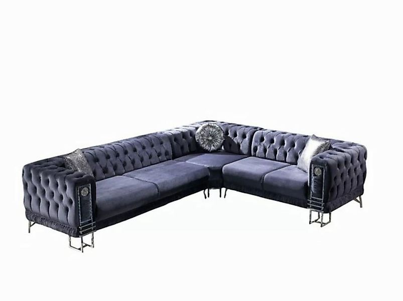 Villa Möbel Ecksofa Löwe, Set, Hand Made Quality, pflegeleichter Mikrofaser günstig online kaufen