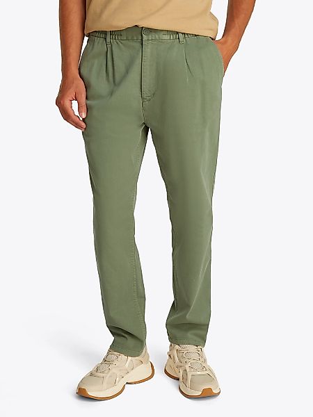 Tommy Jeans Chinohose "TJM CASUAL ELASTICATED PANT", mit Bundfalten günstig online kaufen