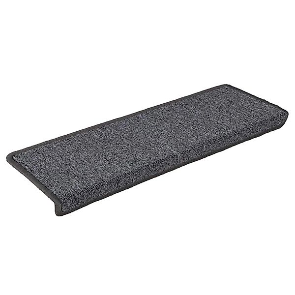 vidaXL Stufenmatten 30 Stk 65x21x4 cm Dunkelgrau Rechteckiger Rand 3365777 günstig online kaufen