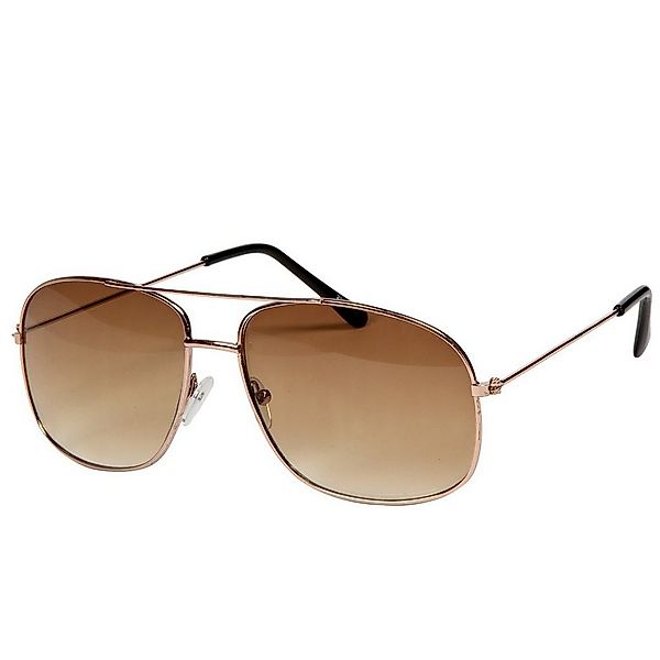 Metamorph Kostüm 70er Playboy Sonnenbrille braun, Vom Pimp bis zum Privatsc günstig online kaufen