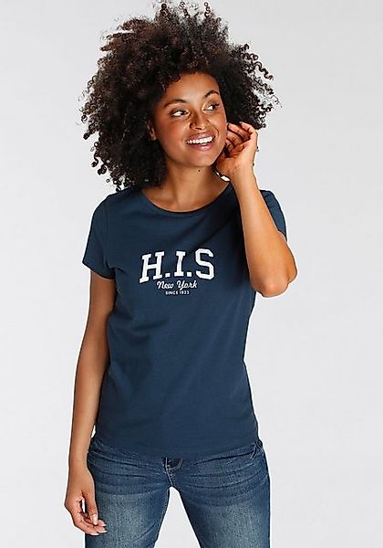 H.I.S T-Shirt, bedruckt, für die Freizeit, aus Baumwolle günstig online kaufen