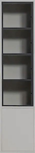 WOOOD Vitrine "Basic", mit zwei Türen, H 230 cm x B 52,5 cm günstig online kaufen