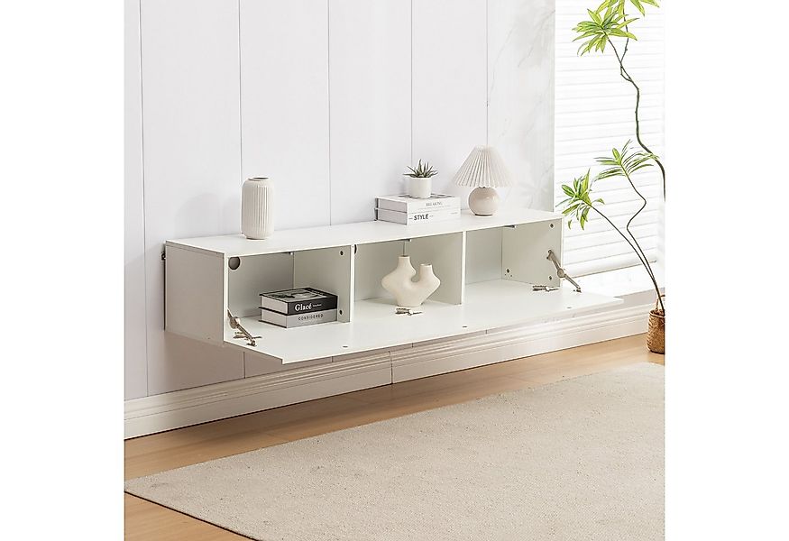 Thanaddo TV-Bank TV Schrank, Lowboard Fernsehschrank TV Schrank Hängend, Br günstig online kaufen
