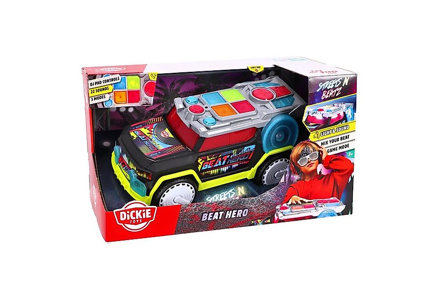 Dickie Toys Spielzeug-Auto Beat Hero DJ Auto günstig online kaufen