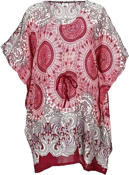 Guru-Shop Longbluse Poncho, Mandala Tunika, Boho Kaftan, Kurzarm.. alternat günstig online kaufen