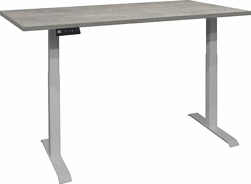 Mäusbacher Schreibtisch "Big System Office", Breite 180 cm, elektrisch höhe günstig online kaufen