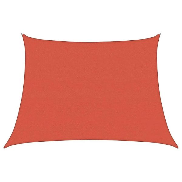 vidaXL Sonnensegel 160 g/m² Trapezform Terrakottarot 4/5x3 m HDPE 311380 günstig online kaufen