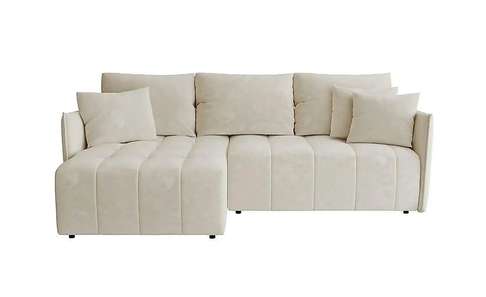 Ecksofa  Onil ¦ beige ¦ Maße (cm): B: 245 H: 85 Polstermöbel > Sofas > 3-Si günstig online kaufen