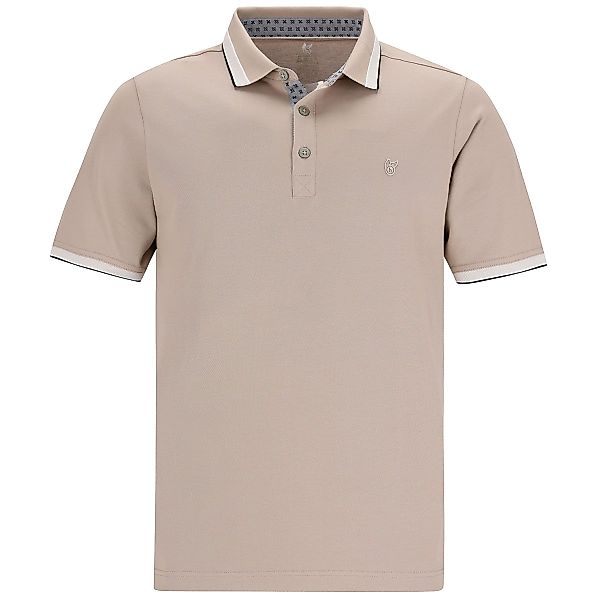 Hajo Funktions-Poloshirt mit Stretch, atmungsaktiv Farbe sand Größe: 4XL günstig online kaufen
