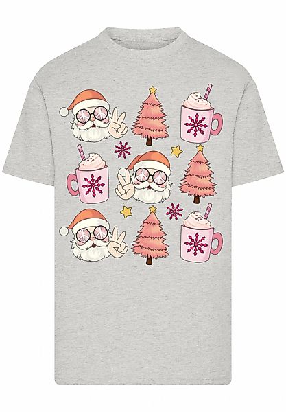 F4NT4STIC T-Shirt "Hippie Santa Weihnachten Tree Cocoa" Premium Qualität günstig online kaufen