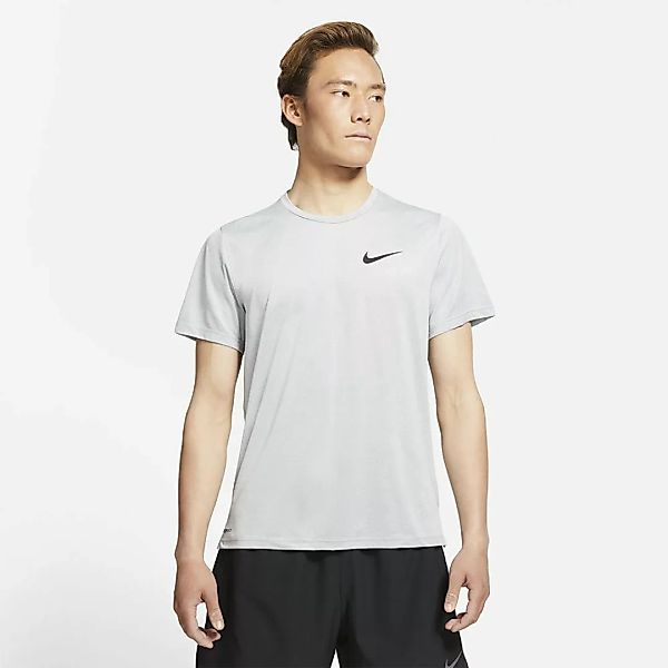 Nike Pro Dri Fit Hyper Dry Kurzarm T-shirt XL Particle Grey / Grey Fog / He günstig online kaufen
