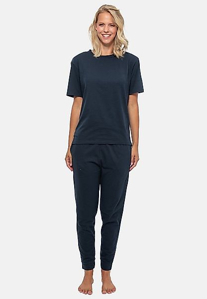 Schiesser Pyjama Organic Cotton (Set, 2 tlg) Schlafanzug - Baumwolle günstig online kaufen