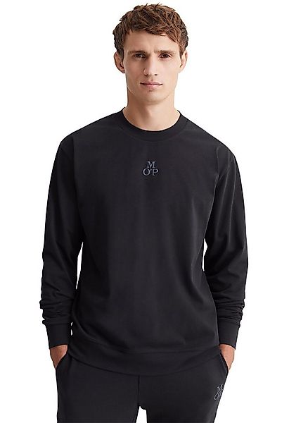 Marc O'Polo Longsleeve Heavy Jersey Rundhalsausschnitt, Langarm, Baumwolle, günstig online kaufen