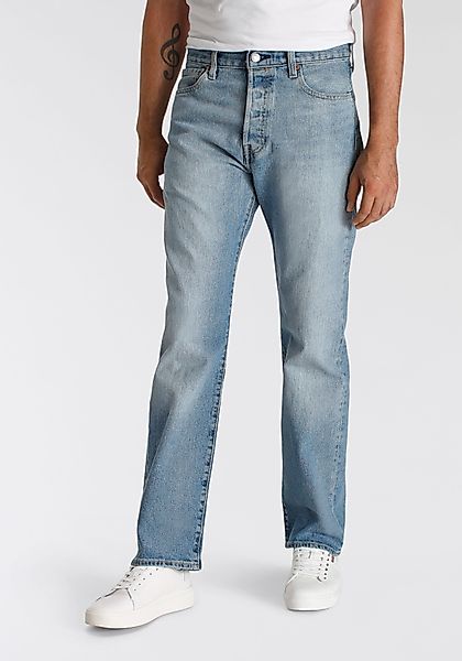 Levis Straight-Jeans "501 LEVIS ORIGINAL" mit Markenlabel günstig online kaufen