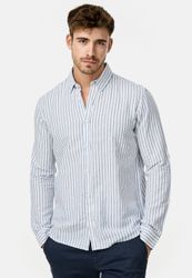 Indicode Langarmhemd Brayden mit Button-Down-Kragen günstig online kaufen