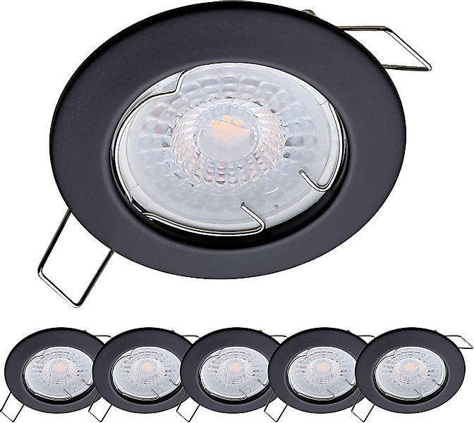 Oktaplex lighting LED Einbaustrahler 6er Set günstig online kaufen