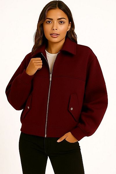 Worldclassca Bomberjacke Worldclassca Bomberjacke Trench Kragen Oversize Üb günstig online kaufen