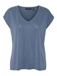 Vero Moda V-Shirt VMFILLI SS V-NECK günstig online kaufen