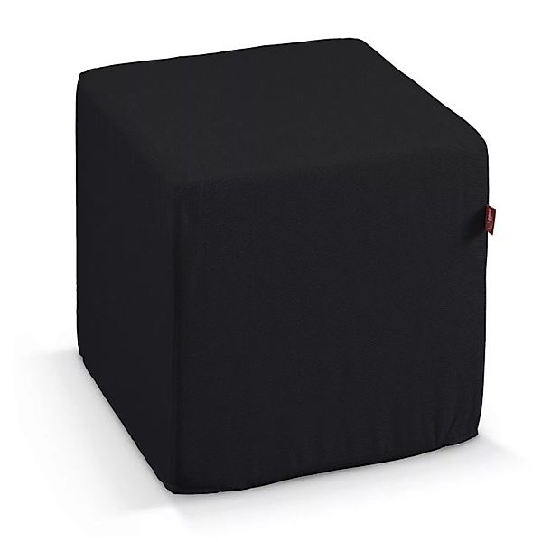 Bezug für Sitzwürfel, schwarz, Bezug für Sitzwürfel 40 x 40 x 40 cm, Etna ( günstig online kaufen