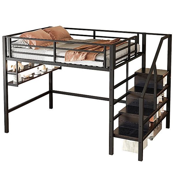 REDOM Hochbett Funktionsbett,Einzelbett,Jugendbett,Kinderbett (Hochbett 140 günstig online kaufen