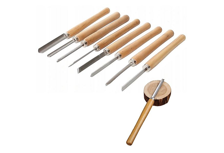 MODFU Drechselbank 8 Stück Drechselwerkzeug Set Profi Schnitzwerkzeuge, (Ho günstig online kaufen