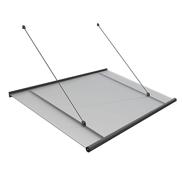 Roro Vordach V155 Anthrazit 151,5 cm x 97 cm x 85,5 cm günstig online kaufen